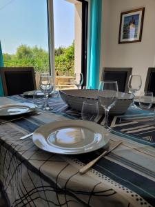 Maisons de vacances Maison recente a cote du Casino et de la baie du Kernic : photos des chambres