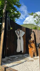 Tentes de luxe Chalet en verre sous une pluie etoilee : photos des chambres