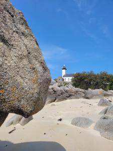Maisons de vacances Maison recente a cote du Casino et de la baie du Kernic : photos des chambres