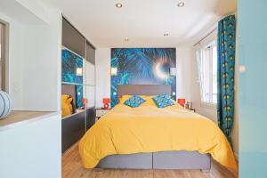 Villas Maison avec Piscine et Jacuzzi Proche des plages : photos des chambres