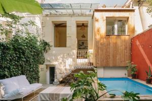 Maisons de vacances Charmante petite maison avec piscine : photos des chambres