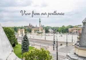 The Grand Budapest Penthouse with stunning view to Heroes Square
