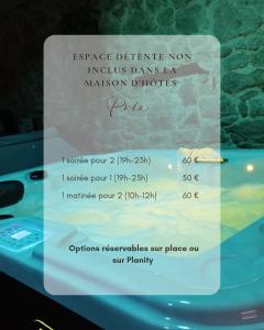 Maisons d'hotes L'atelier Detente et Spa : photos des chambres