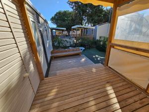 Campings Kokua Vacances presente MOBIL HOME residentiel toutes options camping 4 etoiles CANET : photos des chambres