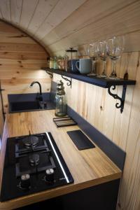 Oaza Święty Spokój - domek z balią i jacuzzi