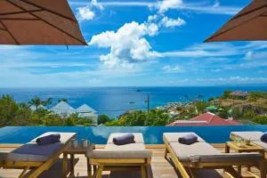 Stylish And Modern Villa With Spectacular Fine Sunset - Saint-Jean