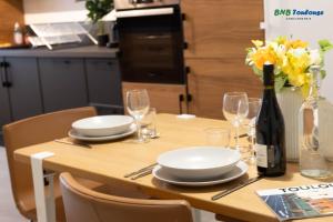 Appartements BNB TOULOUSE - Le Gaston douillet - Clim - WiFi - Plein centre : photos des chambres
