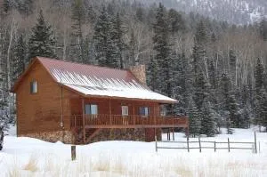 Artz Valley Cabin - WiFi - Satellite - Washer - Dryer - Wrap Around Deck - Wood Burning Fireplace - Secluded Setting - وادي تاوس للتزلج