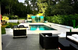 Villas Villa avec piscine 35 min de Paris : photos des chambres