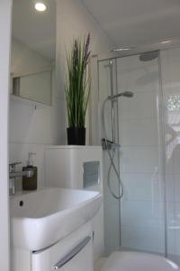 Ferienhaus Seeblick, Sauna, Seeblick, ruhige Lage, angeln