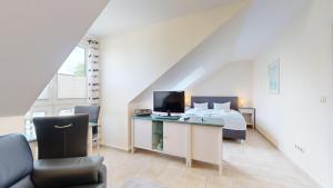 Studio Apartment with One Double Bed room in Apartmenthaus Binzer Sterne