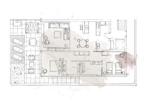 Deluxe Two-Bedroom Apartment with Garden View