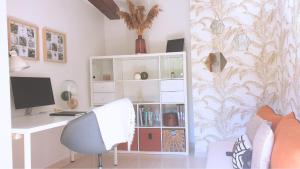 Maisons de vacances Maison avec Jacuzzi et terrasse sur les toits : photos des chambres