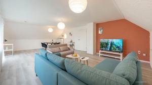 XXL Design-Appartement Gardendesign Boxspring 8 Pers Zwischen Heidelberg und Mannheim