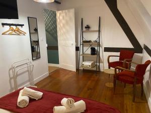 B&B / Chambres d'hotes Le Domaine Caribou : Chambre Double - Vue sur Parc