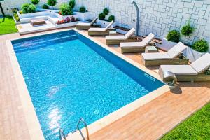 Marina Pool Villa Hanioti 3 bedrooms 8 guests