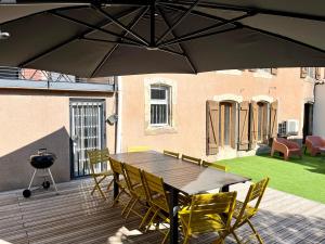 Maisons de vacances La circulade - Maison de caractere avec jardin : photos des chambres