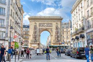 Elegant Triplex in Paris - Ideal for 10 - Aircon - 2-Sterne-Hotels in Paris