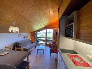 Studio cab. 5 pers. avec balcon sud et GARAGE, Les Saisies - FR-1-293-320