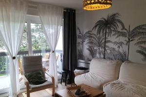Appartements Lovely T2 with garden by the sea : photos des chambres