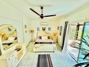 Large room with its own balcony