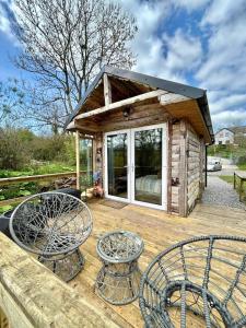 Riverside cabin