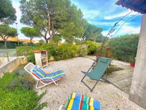 Charmante Villa T2 mezzanine, CLIMATISATION, Piscine, Parking, proche Plage - FR-1-795-42