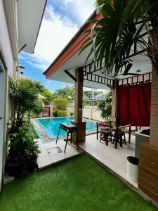 2 store villa with privet pool - Ban Map Fakthong