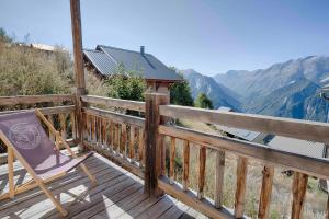 Chalets Chalet Le Perchoir, Spa, Sauna, sur les pistes : photos des chambres