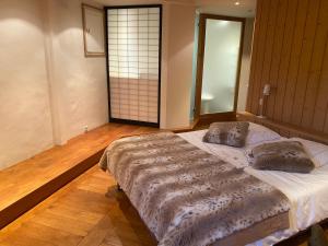 Appartements appartement 103m2 pres de Megeve, face a telecabine la Princesse,2 chambres , garage, local a ski : photos des chambres