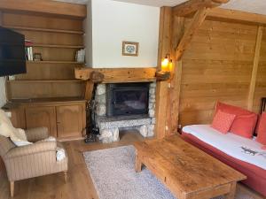 Appartements appartement 103m2 pres de Megeve, face a telecabine la Princesse,2 chambres , garage, local a ski : photos des chambres