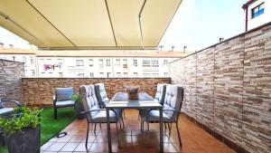 Piso céntrico Santiago de Compostela con amplia terraza