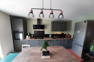 Villas Villa charmante a Villedieu-sur-Indre avec piscine privee : photos des chambres