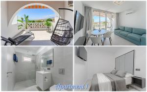 Ocean View apartments with a terrace