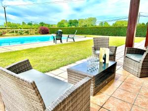 Villas La villa Landaise avec piscine : photos des chambres