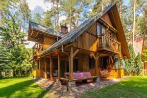 Hubertówka - jezioro Gim 450 m od plaży