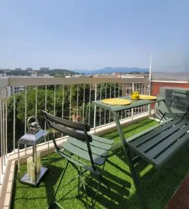 Splendide T2, 200m de la mer, climatisé, parking - Le Puits