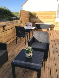 Sangatte Guest House - Studio Terrace - Seafront - 埃斯卡勒