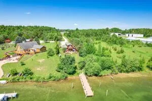 Riverfront Cheboygan Home with Dock about 4 Mi to Town! - Canfield Beach