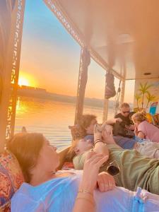 Felucca sailing boat from Aswan to komombo with private bathroom