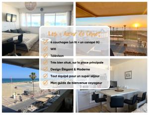 Appartement magnifique VUE MER Canet plage