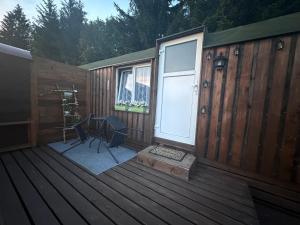 Horská maringotka na farmě