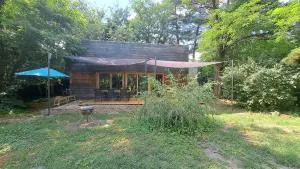 Szentendrei sziget, modern faház, télen is - 多瑙凯西