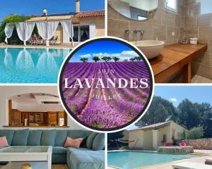 Les glycines-piscine à débordement - Ginasservis