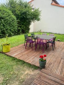 Appartement 2 chambres avec jardin privatif