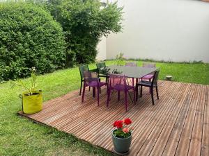 Appartement 2 chambres avec jardin privatif