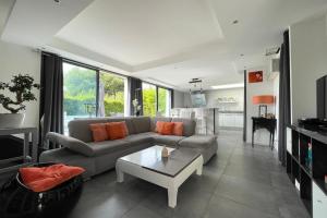 Maisons de vacances GROOMI La Vedasienne - Villa with Spa! : photos des chambres
