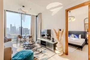 Sobha waves I Cozy 1BDR I Burj Khalifa View
