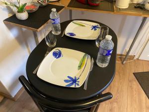 Appartements Sympathique logement en rez-de-chausse, de 21m 2 : photos des chambres