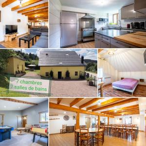 Maisons de vacances Gite St Joseph gitesdes2vallees : Maison 7 Chambres